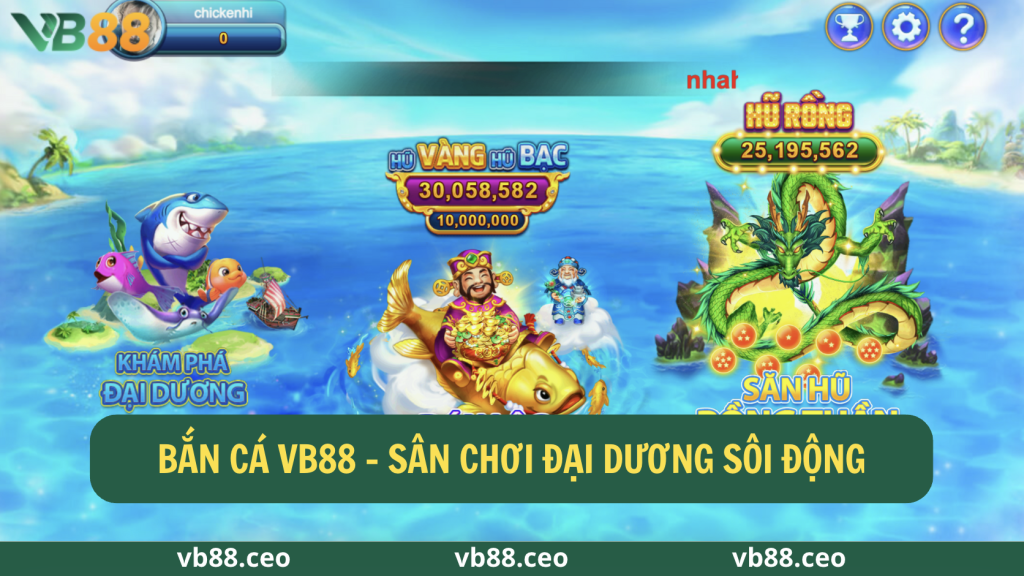 Bắn Cá VB88 - Sân Chơi Đại Dương Sôi Động