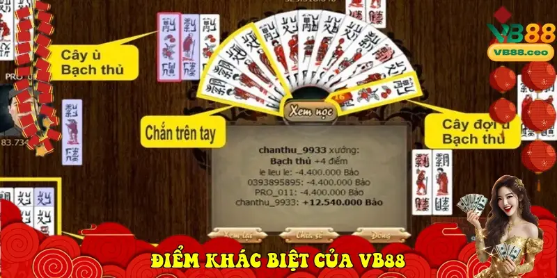 Điểm khác biệt của VB88